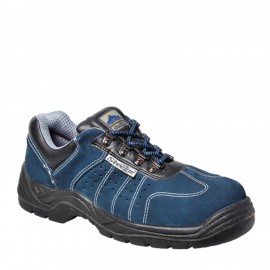    Portwest fekete-kék biztonsági cipő orrvédelemmel, PW-FW02, 36-48, ISO20345